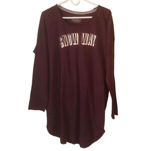 Victoria Secrets LS Nightshirt M